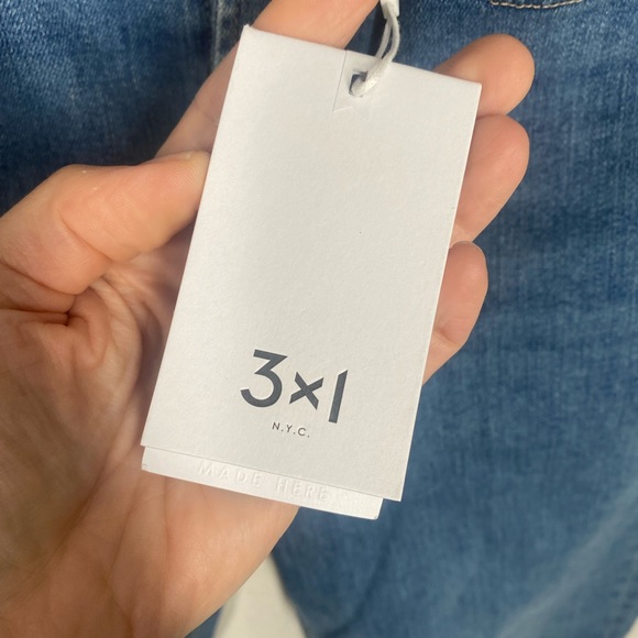 FREE PEOPLE 3x1 N.Y.C. Poppy Slim Boot Cut Jean Button Fly 29 - Picture 11 of 16